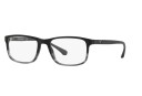 Emporio Armani briller ea3098 5566 Svart Mønstret Medium Hel ramme i Plast Rektangulære