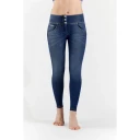 Freddy Dame Jeans Blå S,
