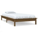 vidaXL Sengeramme honningbrun 90x190 cm heltre furu 3FT Single