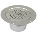 Blücher Circle Gulvsluk for Vinyl 110 mm med Lodret Utløp