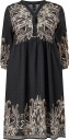 ADIA   Midikjole Dress   Svart