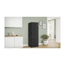 Bosch KGN36VXCT Frittstående Kombiskap 321L Svart Inox med NoFrost