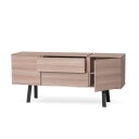 Torkelson Fleet buffet skap Hvitoljet eik 180 x 80 cm Hvit
