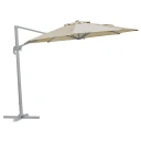 Brafab Linz 300 cm frittstående parasoll Lysegrå/khaki