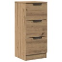  Skjenk artisan eik 30x30x70 cm konstruert tre