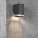 Nordlux Elm vegglampe ned utendørs - Svart