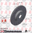 ZIMMERMANN 150.2960.32 Bremseskive