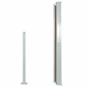 vidaXL Uttrekkbar sidemarkise 120 x 300 cm brun