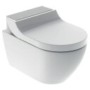 Geberit Aquaclean Tuma Comfort Vegghengt Toalett Hvit / Glass