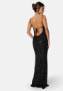 Bubbleroom Occasion Sequin Gown Black XL