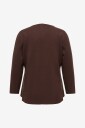 Only Carmakoma   Kardigan Caribi Ls Full V Neck Cardi Knt   Brun