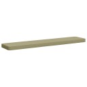 vidaXL 1 delt benkpute VUGHT 100% Polyester Lys grønn 150 x 30 x 5 cm