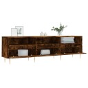  TV-benk røkt eik 150x30x44,5 cm konstruert tre 8720845875008