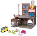 Teenage Mutant Ninja Turtles  Nano Scene  Turtle Lair with 4 Nano Figs & Vehicle (TMNT)