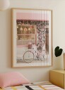 Posterbox A Pink Bicycle in Bloom Plakat Plakat / 30x40cm