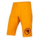 Endura SingleTrack Lite MTB sykkelshorts kort versjon oransje