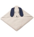 Liewood Babyhåndkle - Augusta - Dog Sandy