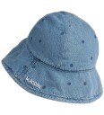 Mini Rodini Lw Denim Dots Aop Sun Hat Blue 52/54