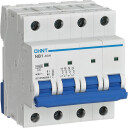 Chint 3 stk Automatsikring Chint NB1-63H, C 32A 3P+N, 10kA