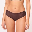 Sloggi Truser ZERO Feel Lace 2.0 Hipster Brun Small Dame