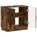 vidaXL Baderomsvaskeskap HOORN Røkt Eik 59,5 x 31,5 x 56 cm