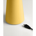 Move Me bordlampe oppladbar 4,7W IP44 Dimbar Gul