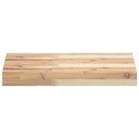 Flytende hylle 40x30x4 cm ubehandlet heltre akasie