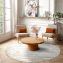 Rundt teppe   Jodhpur Special Luxury Edition offwhite Størrelse: Ø 300 cm