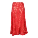 Semicouture Dame Skjørt Rød M,