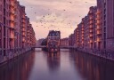Historic Canal Twilight Plakat / 40x50