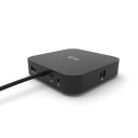 i tec Dual Display Dockingstasjon USB C/USB A 100W Svart
