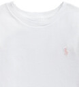 Ralph Lauren Polo Genser Hvit m. Rosa Polo 4 år 104 Genser