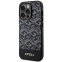 Guess Guhmp14xhgcfsek Iphone 14 Pro Max 6.7" Juodas/Juodas Hardcase Gcube Stripes Magsafe