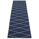 Pappelina Max matte 70x240 cm darkblue / vanilla