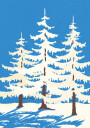 Harz Winter Trees Plakat Plakat / 100x150cm