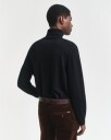 Gant Genser i ekstra fin merinoull med høy hals BLACK L