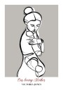 Minimalist Line Art of a Woman Embracing Herself Plakat / 21x30