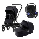Britax Römer Vognpakke Britax Go Big Cosmos Black + Britax Babysafe i Size Cosmos Black