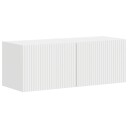  TV Veggskap 2 pcs Hvit 60 x 31 x 29.5 cm Konstruert tre