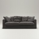 Decotique Le Grand Air 3 Seter Sofa Bomull Limited Grey