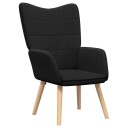  Avslappende stol Svart 62 x 67 x 95.5 cm stoff