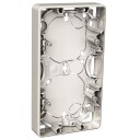 Schneider Electric Exxact WDE002352 Forhøyningsboks utenpåliggende, 21 mm dybde 2 rom