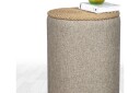 Larada Sittepuff 31 cm   Mørk beige