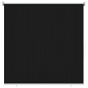 vidaXL Utendørs Rullegardin 90% UV-blokk Svart 140 x 140 cm HDPE