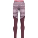 Kari Traa Mina Pants Dame Merinoull og Polyester Brun S