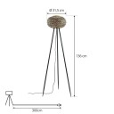 Lindby Nerys tripod-gulvlampe