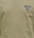 Kids Only Kogrex Leo Heart S/S Top Jrs Noos Green 134 140