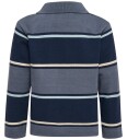 Hummel Poloskjorte   HmlMini   Loose   Stripe   Flint Stone   Hummel   3 år (98)   Genser Blå Grå Hvit Lyseblå Marineblå
