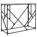  Konsollbord grå sonoma 100x40x80 cm konstruert tre 8720845420697