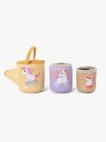 Filibabba Neoprene Bath Toys – Unicorn Activity Cups   Multi/patterned   2625 x 15